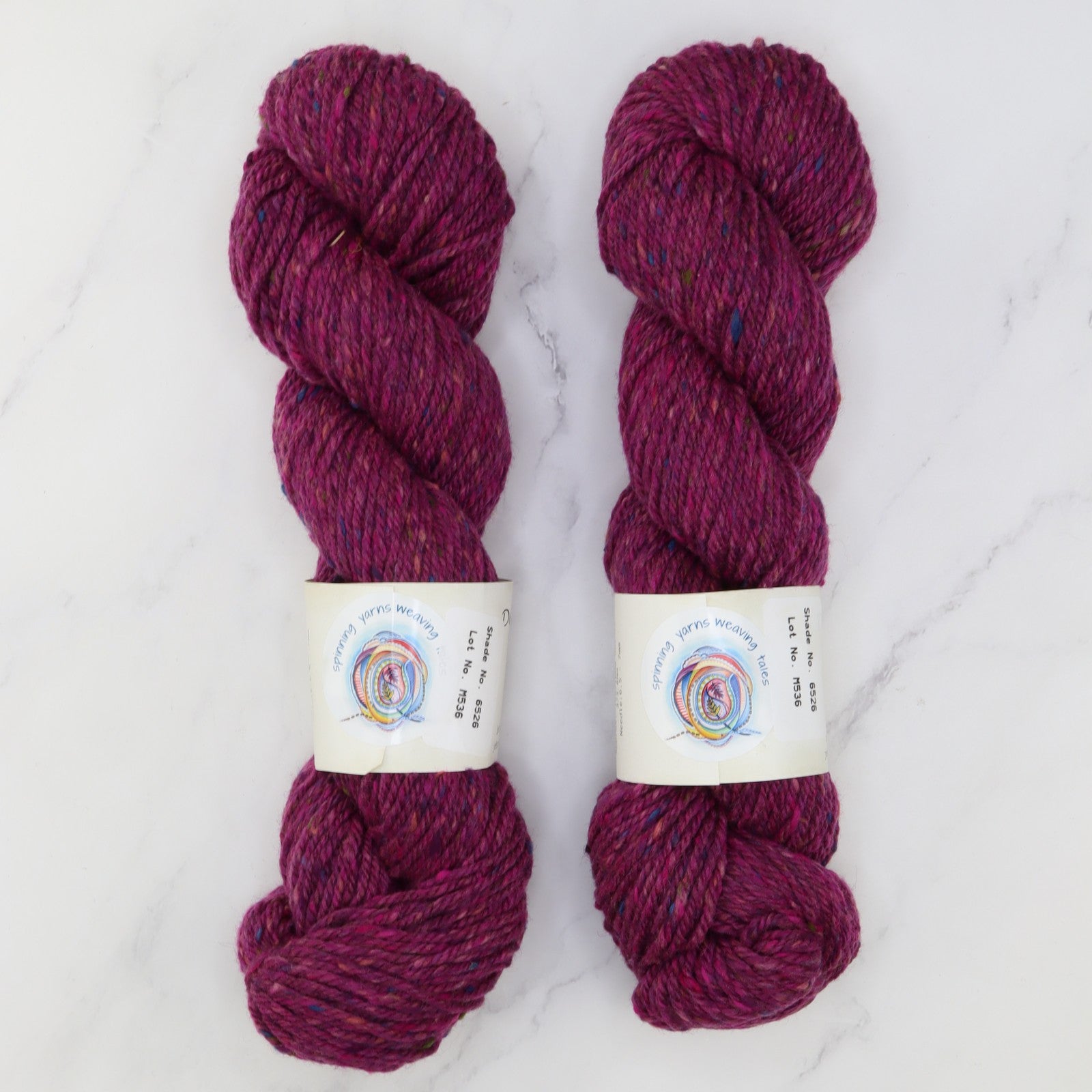 Spinning Yarns Weaving Tales Donegal Chunky in colourway Emer – 12ply weight merino yarn