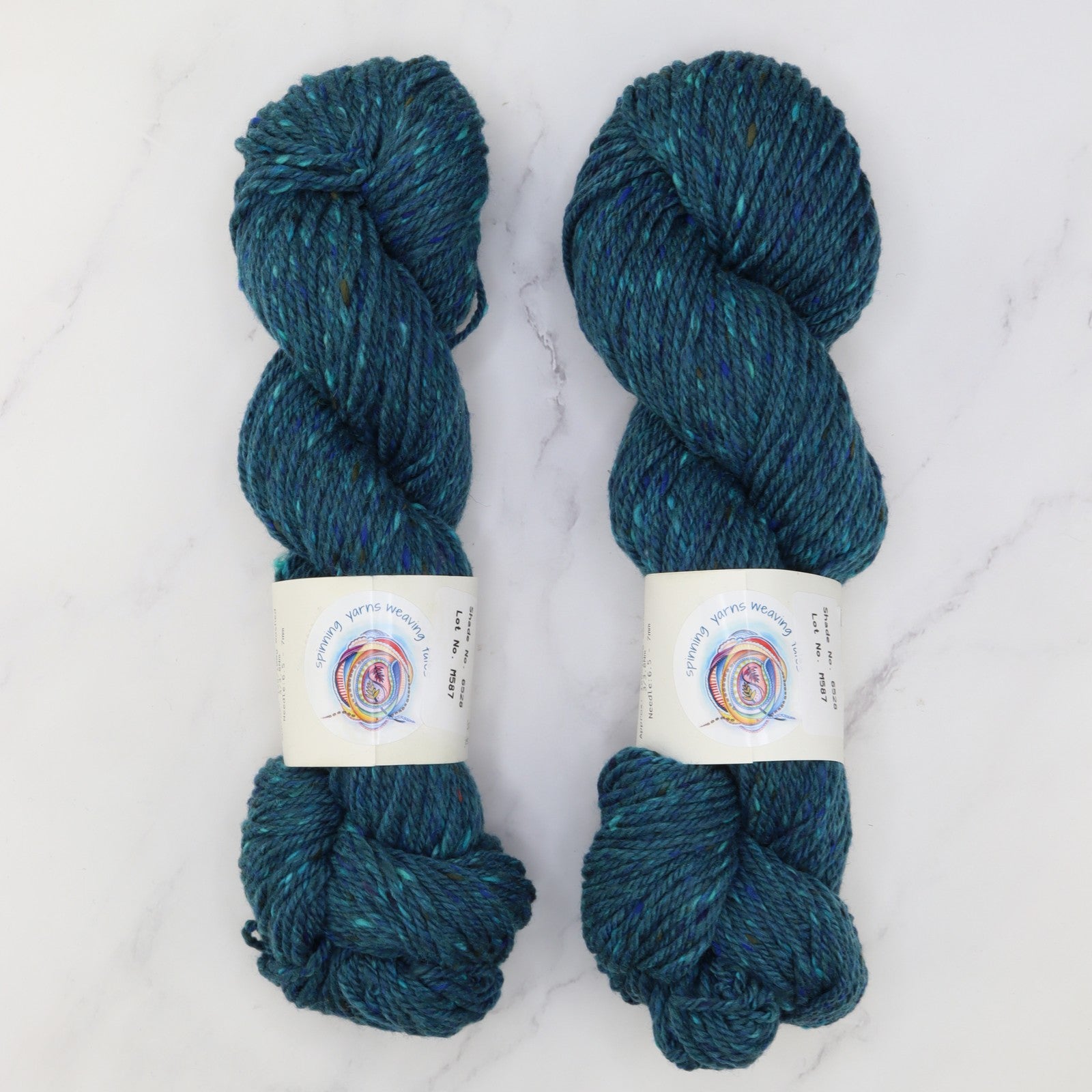 Spinning Yarns Weaving Tales Donegal Chunky in colourway Darragh – 12ply weight merino yarn