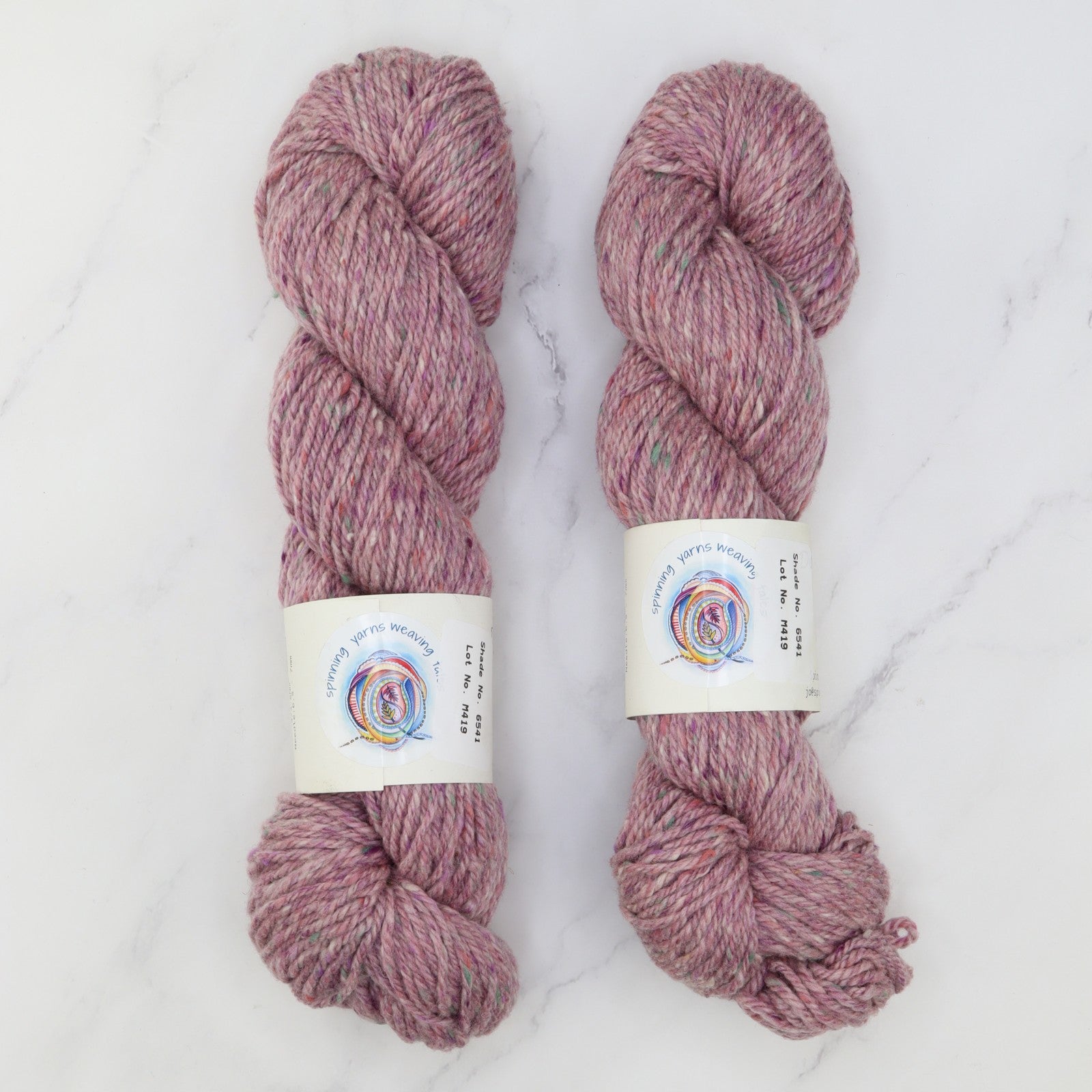 Spinning Yarns Weaving Tales Donegal Chunky in colourway Cailin – 12ply weight merino yarn