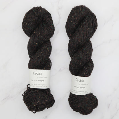 Spinning Yarns Weaving Tales Dooish in colourway Treacle – 10ply weight wool yarn