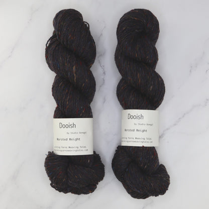 Spinning Yarns Weaving Tales Dooish in colourway Duffy – 10ply weight wool yarn