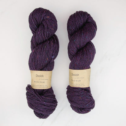 Spinning Yarns Weaving Tales Dooish in colourway Turf – 10ply weight wool yarn