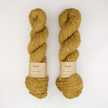 Spinning Yarns Weaving Tales Dooish in colourway Barley – 10ply weight wool yarn