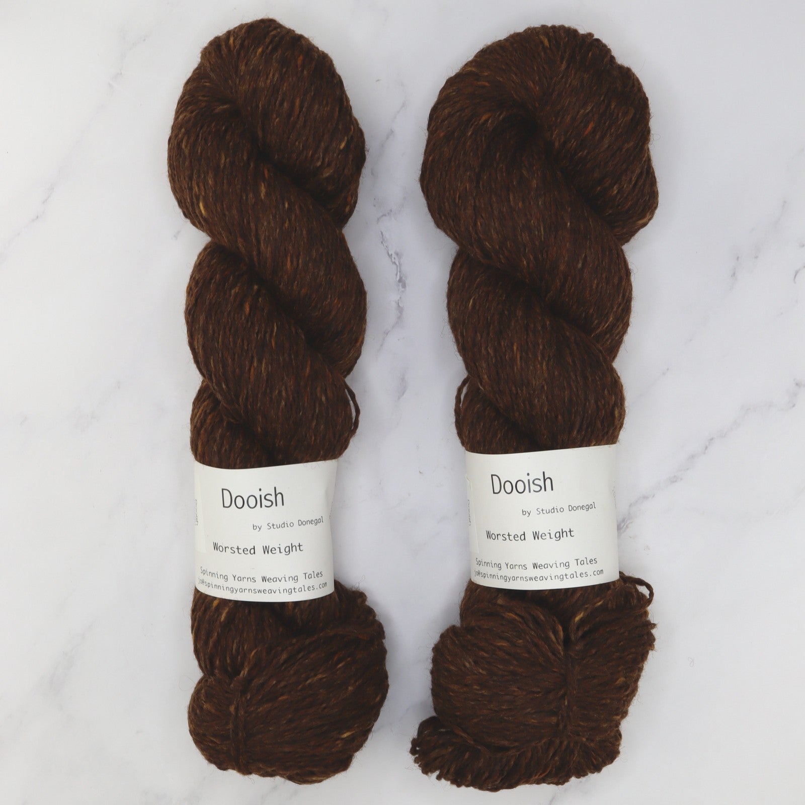 Spinning Yarns Weaving Tales Dooish in colourway 3781 – 10ply weight wool yarn
