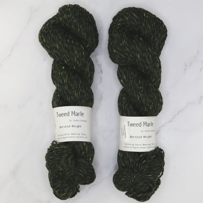 Spinning Yarns Weaving Tales Tweed Marle in colourway Pooka – 10ply weight merino yarn