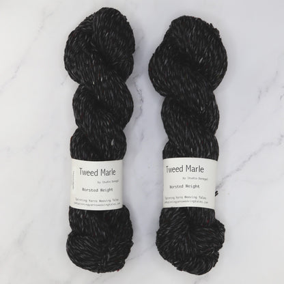 Spinning Yarns Weaving Tales Tweed Marle in colourway Badb – 10ply weight merino yarn