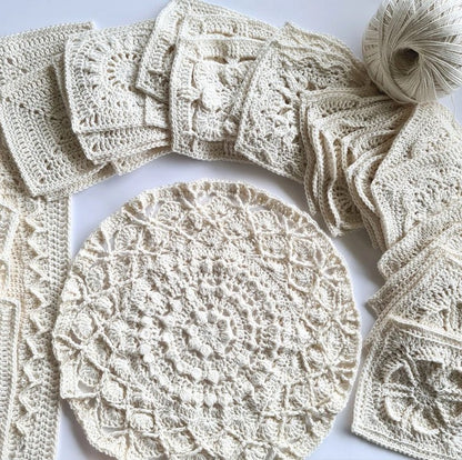 Granny Square Patchwork – crochet pattern book – view 6