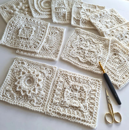 Granny Square Academy 2 – crochet pattern book – view 2