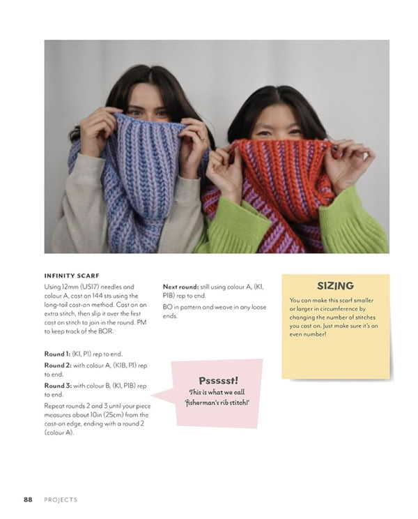How to Start Knitting – pattern book – view 5