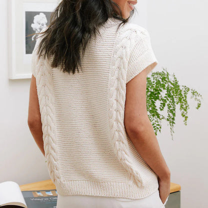 Cottesloe Vest knitting kit – view 3