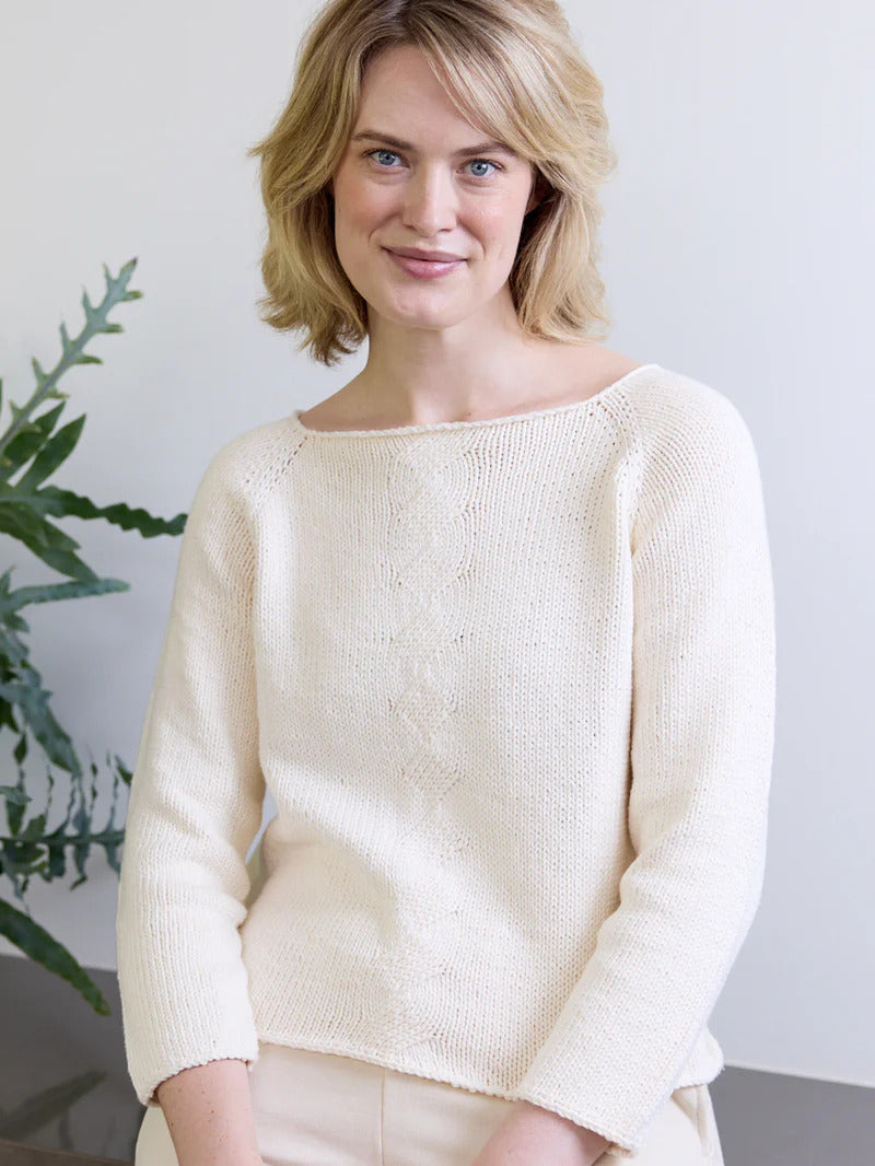 Texyarns Stowe 880 Sweater Pattern by Texyarns