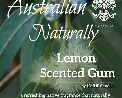 Uaine Candles Australian Naturally Travel Tin – Lemon Scented Gum