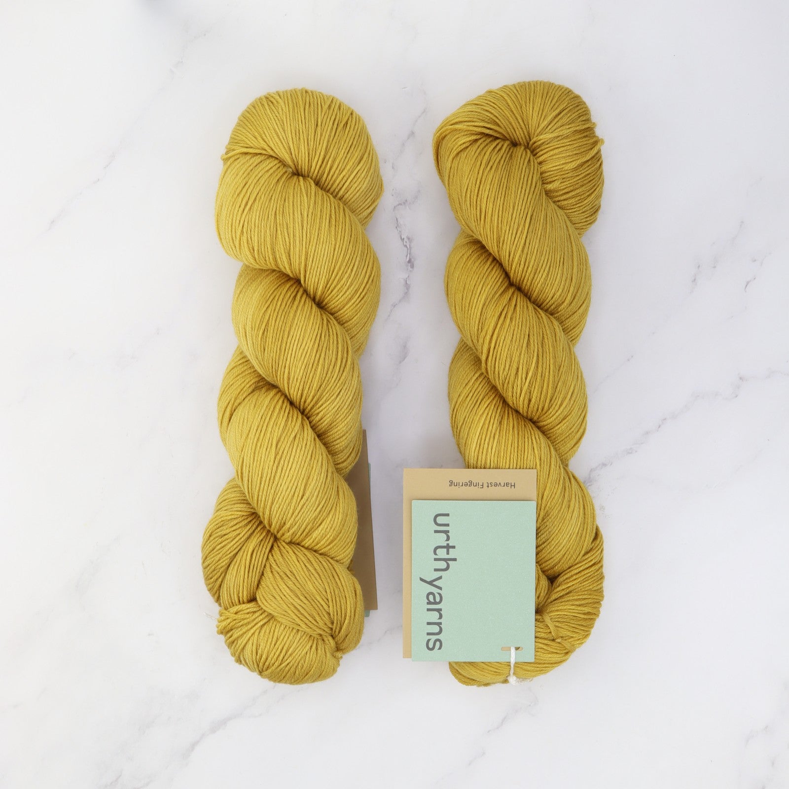 Urth Yarns Harvest Fingering in colourway Buckthorn – 4ply weight merino yarn