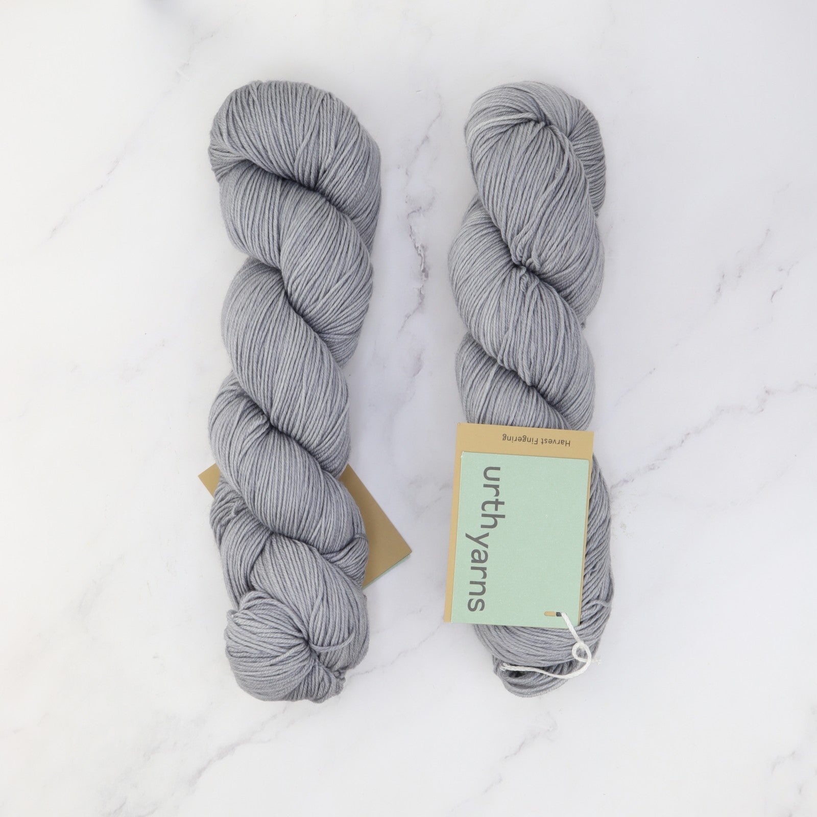 Urth Yarns Harvest Fingering in colourway Thyme – 4ply weight merino yarn