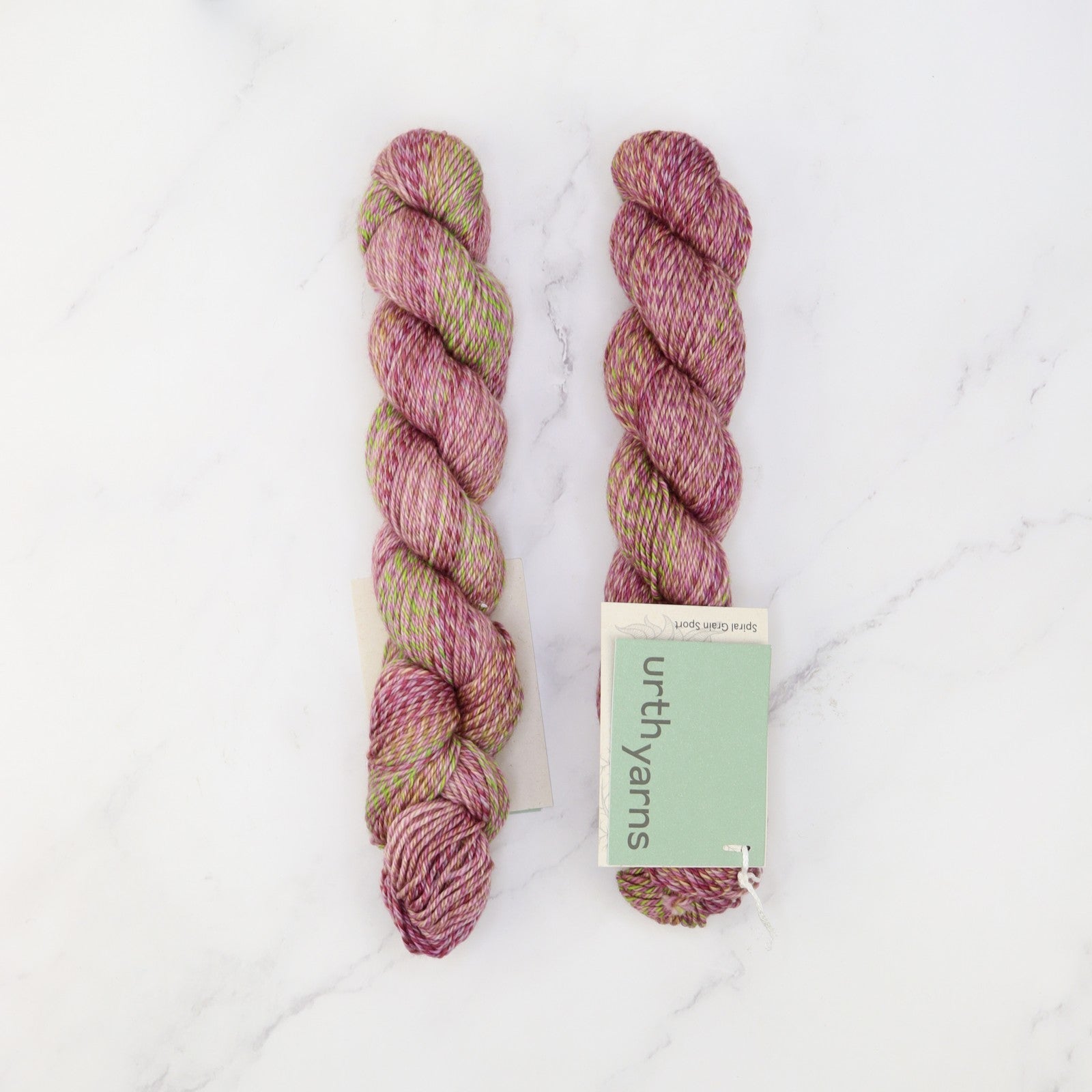 Urth Yarns Spiral Grain Sport in colourway Juneberry – 5ply weight merino yarn