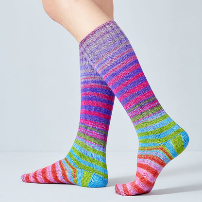 Urth Yarns Uneek Sock Kit in colourway 54 – 4ply weight merino, nylon yarn