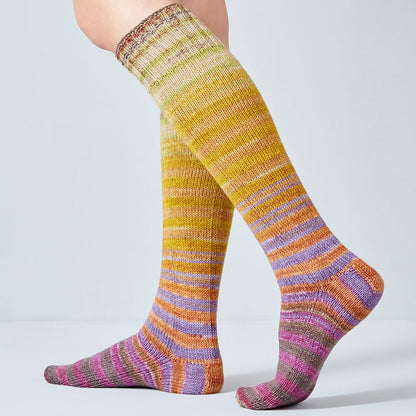 Urth Yarns Uneek Sock Kit in colourway 59 – 4ply weight merino, nylon yarn