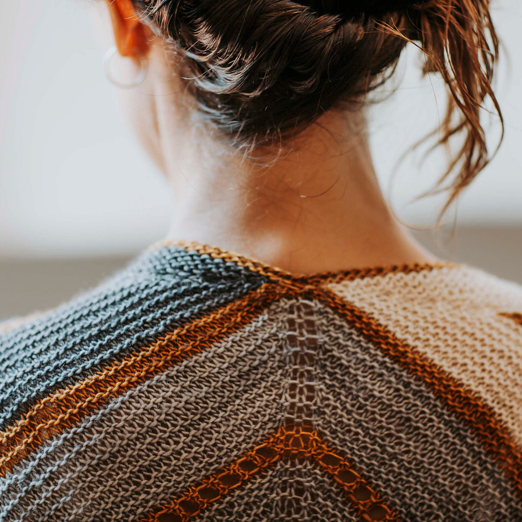 The Frank Shawl knitting kit – view 4