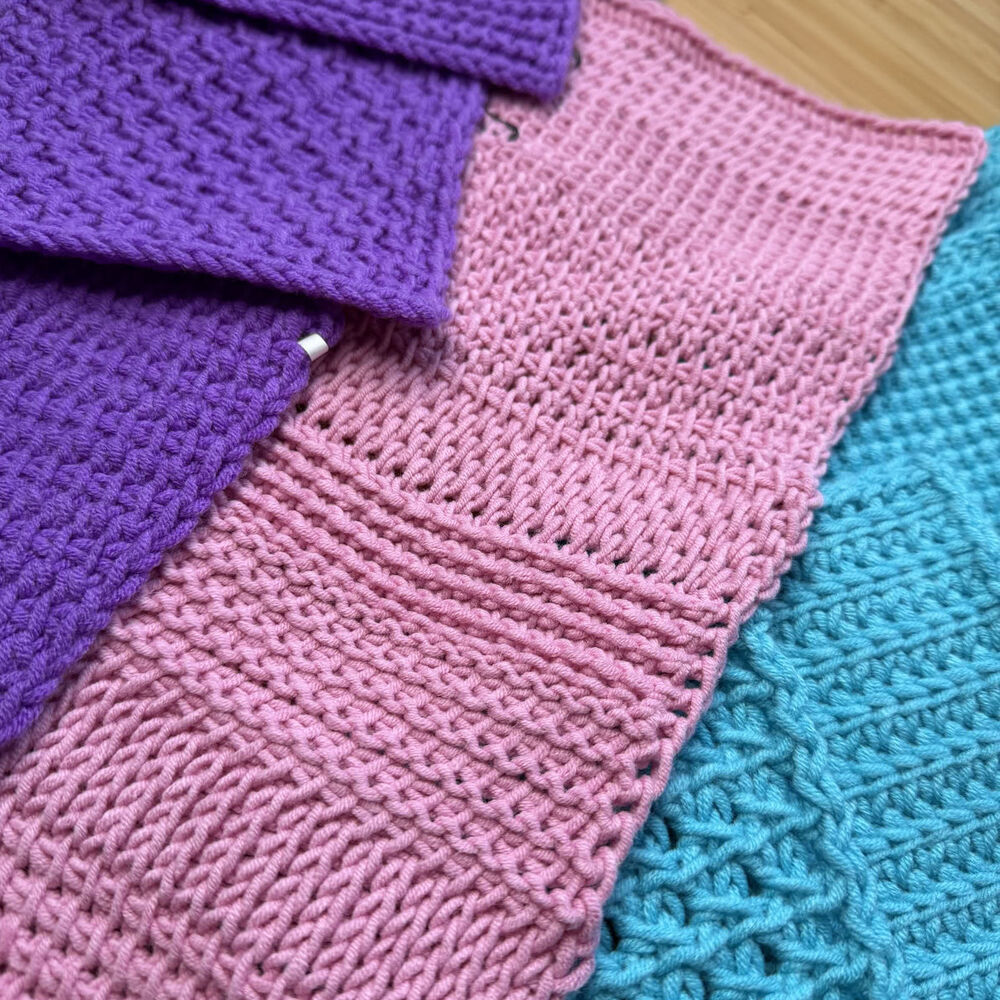 Exploring Tunisian Crochet Stitches with Abbey at Skein Sisters