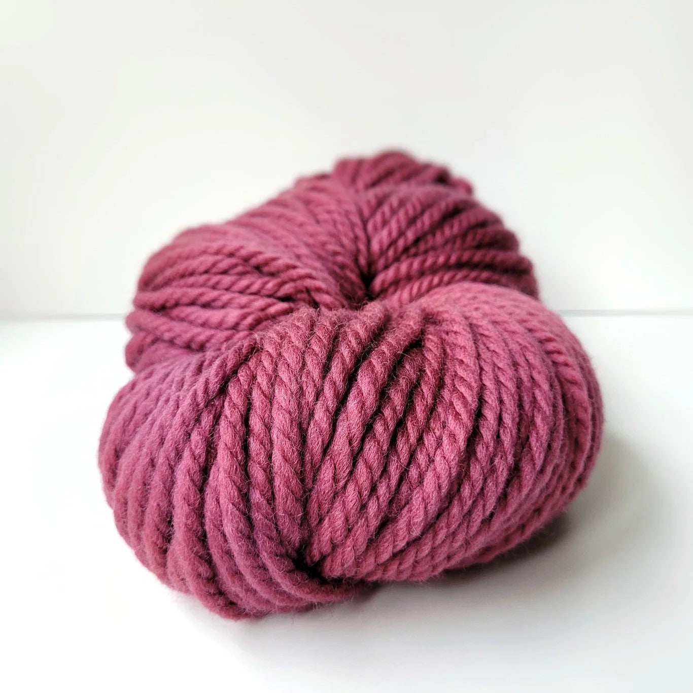 Woolly Yarns Super Woolly in colourway Beetnik – 14ply+ weight wool yarn