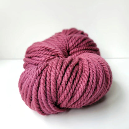 Woolly Yarns Super Woolly in colourway Beetnik – 14ply+ weight wool yarn