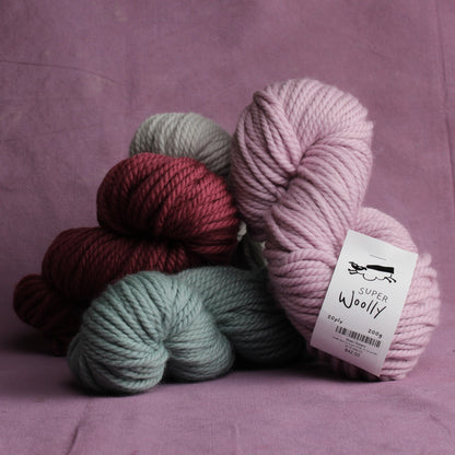 Woolly Yarns Super Woolly – 14ply+ weight wool yarn