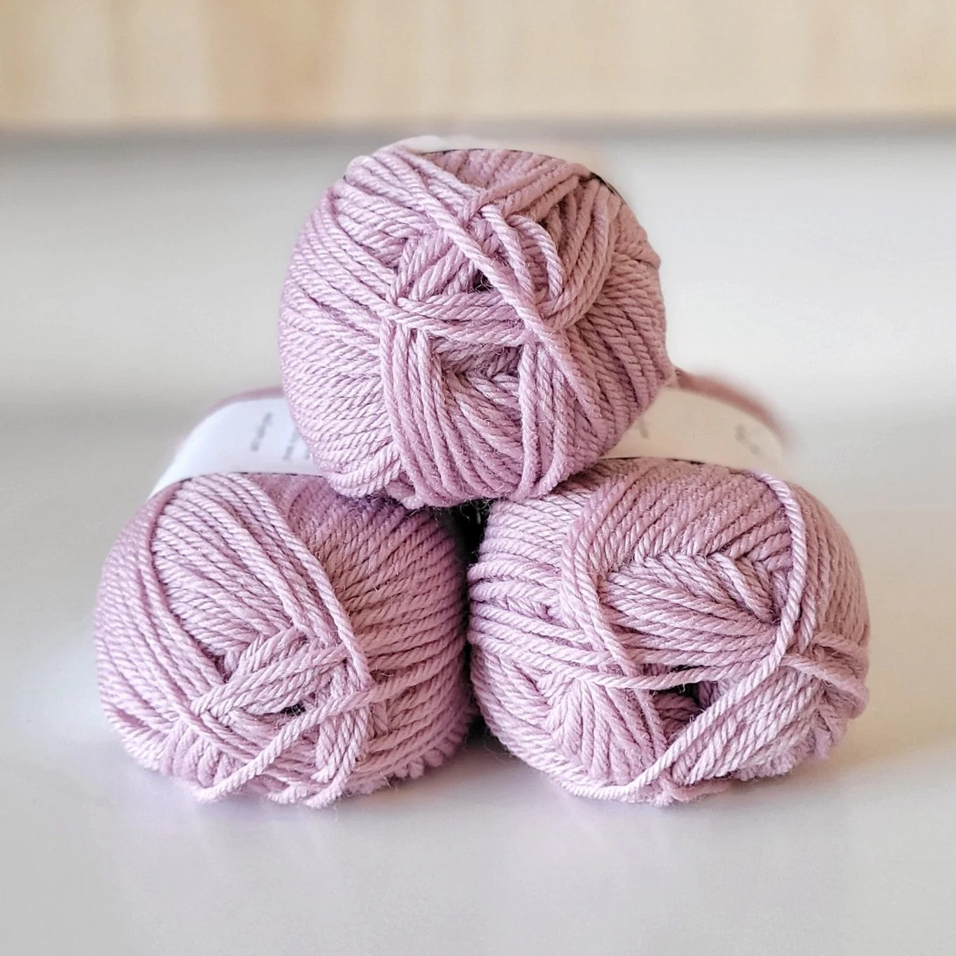 Woolly Yarns Woolly 8ply in colourway Purplexed – 8ply weight wool yarn