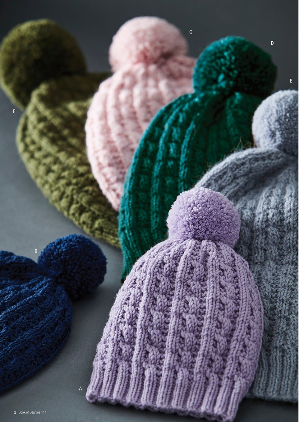 Book of Beanies – knitting pattern book – view 3