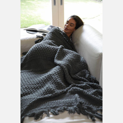 Texyarns Cliveden 821 Blanket Pattern by Texyarns
