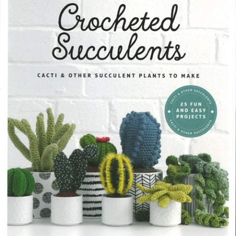 Crocheted Succulents – pattern book