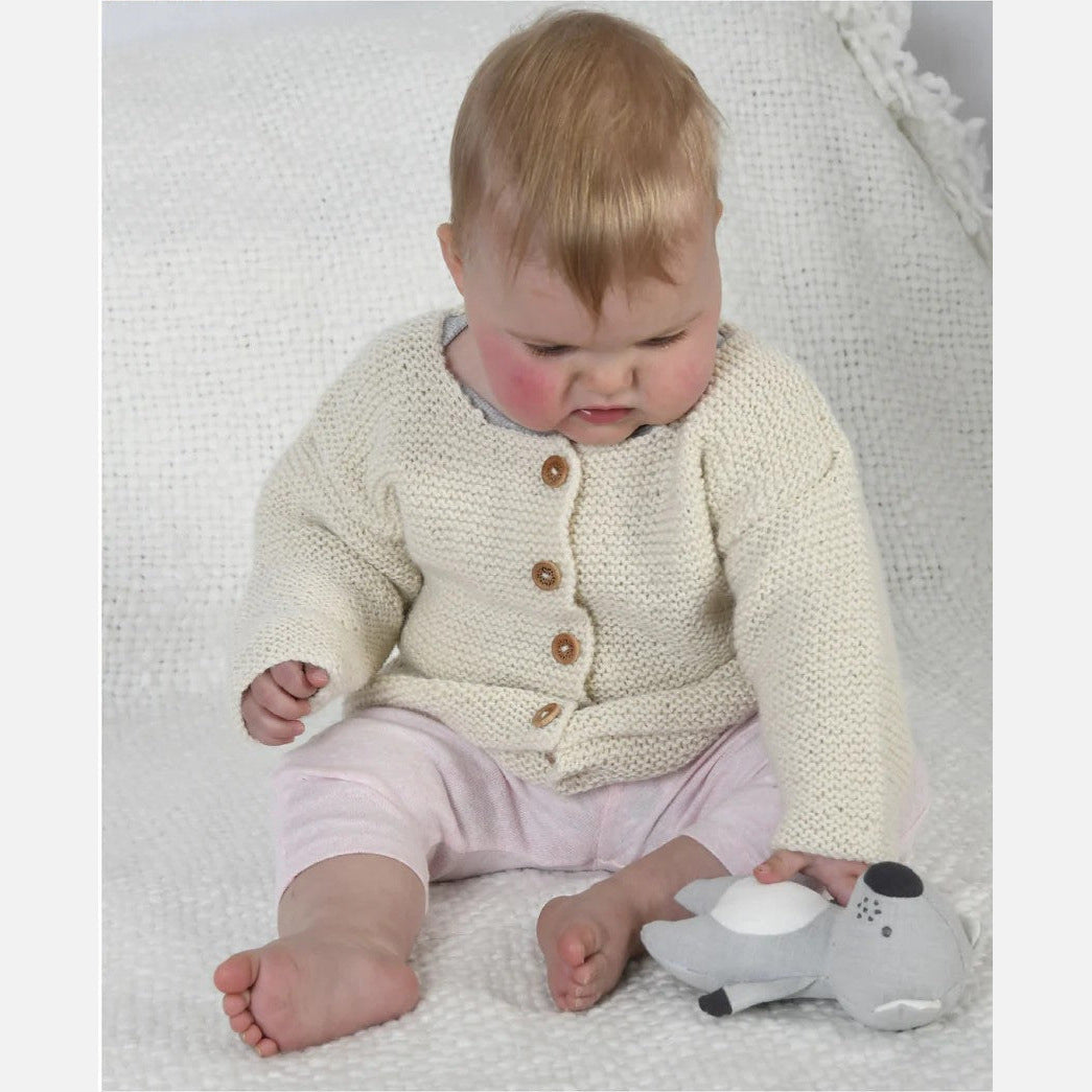 Easy Jacket Pattern 1539 by Alpaca Yarns NZ