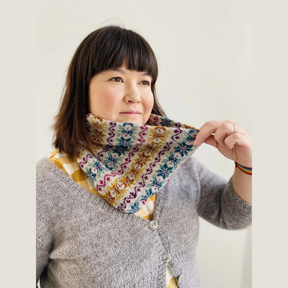 Helix Cowl knitting kit