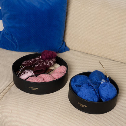 Project 118/119 Round Leather Tray — Re:Designed