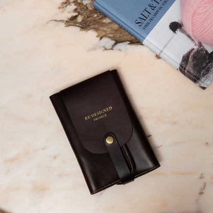 Project 131 Folding Needle Case — Re:Designed — Dark Brown