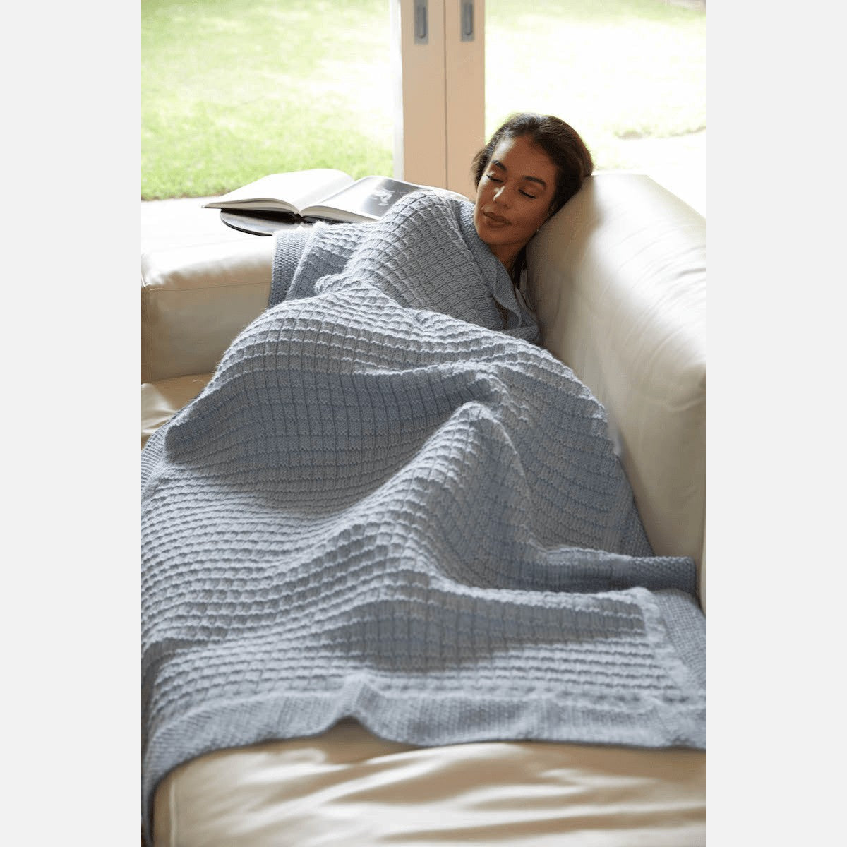 Texyarns Chatsworth 826 Blanket Pattern by Texyarns