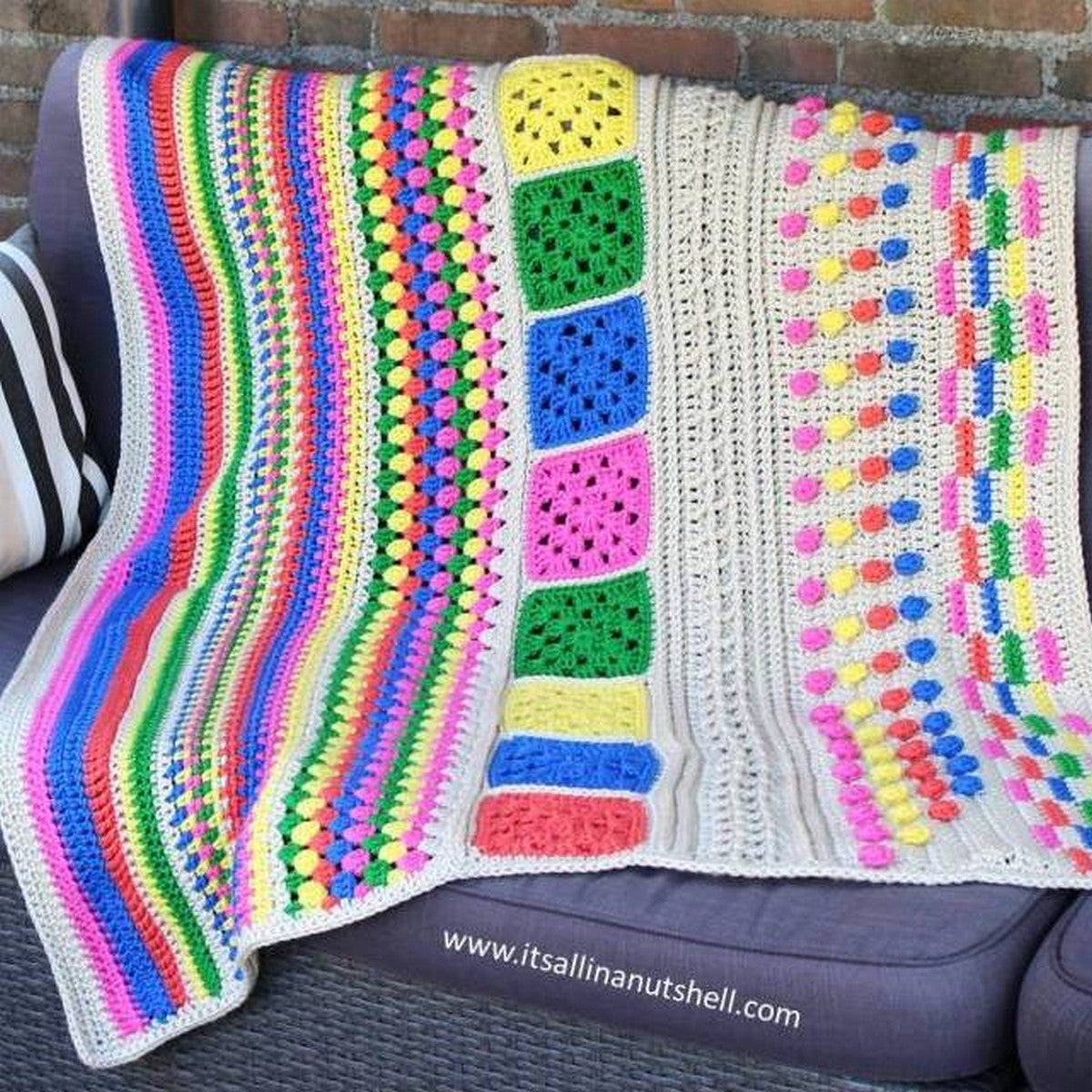 TLC Blanket crochet kit – view 3