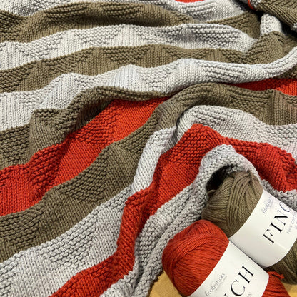 Triss Baby Blanket knitting kit